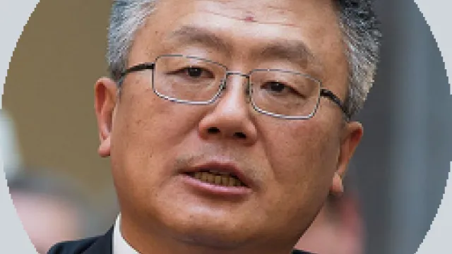 Huang Jing rund grau