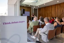 Erin Ganju Philanthropie Debate Lunch Talk Event