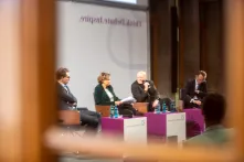 Debate @Academy w/ Sylvie Kauffmann Piotr Buras Ralf Fücks Thomas Gomart